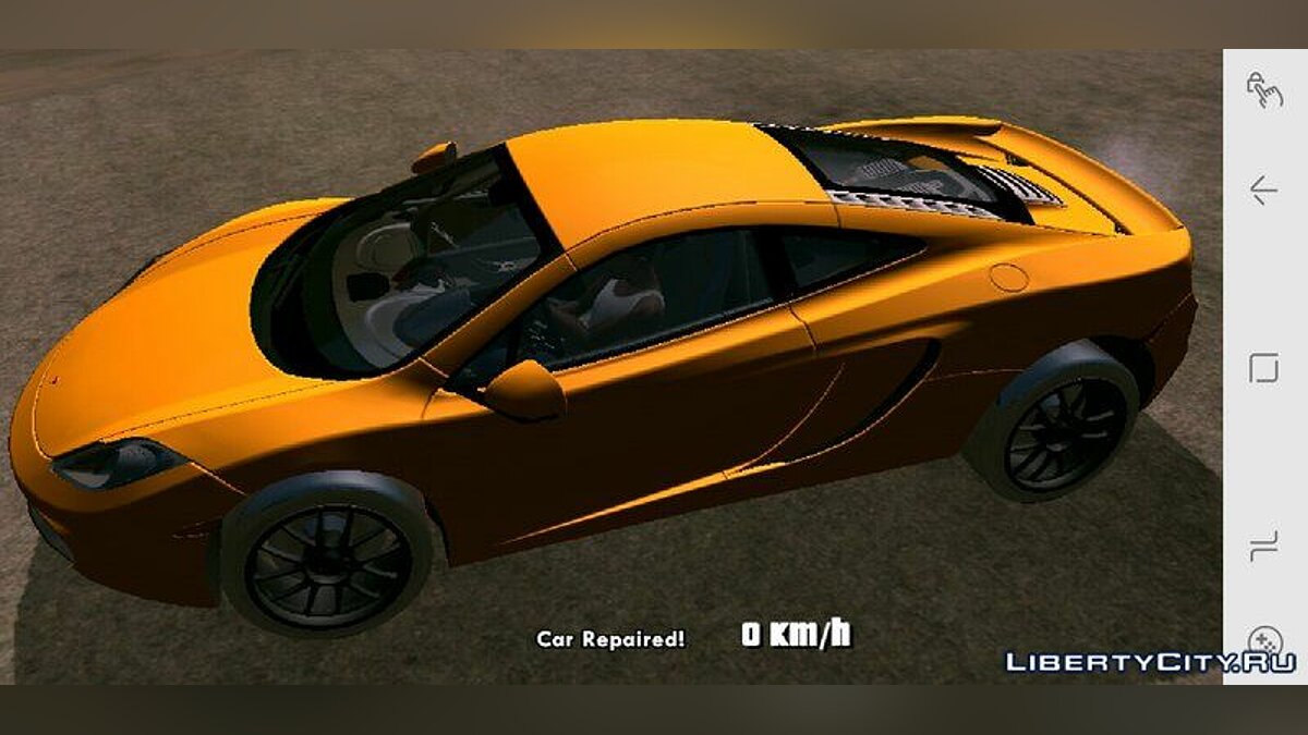 McLaren MP4-12C TT Black Revel для GTA San Andreas (iOS, Android) - Картинка #1