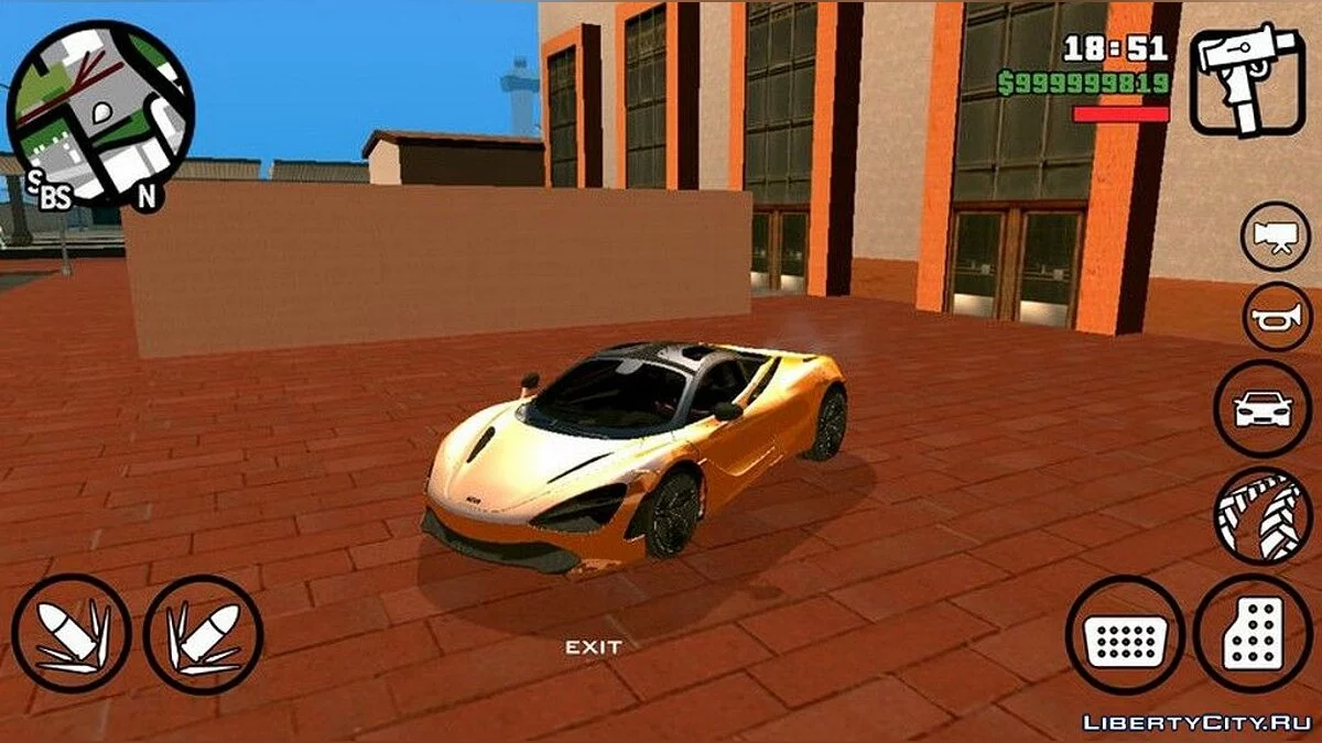 Mclaren 720 S / GTA San Andreas (iOS, Android)