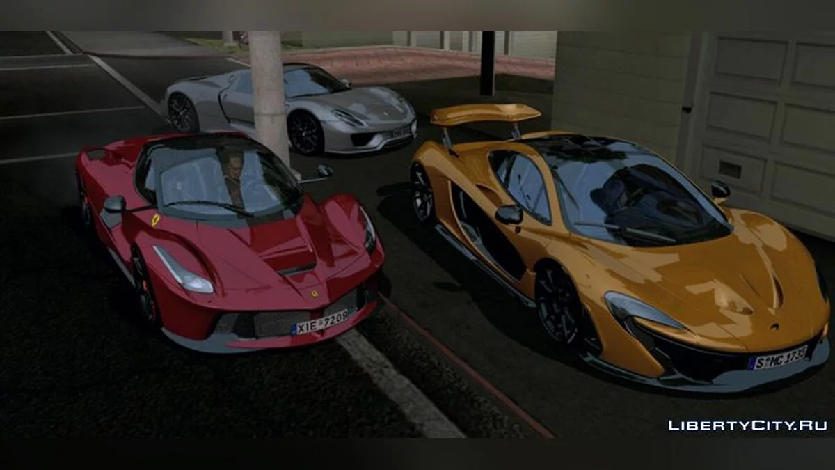 Mclaren P1 / GTA San Andreas (iOS, Android)