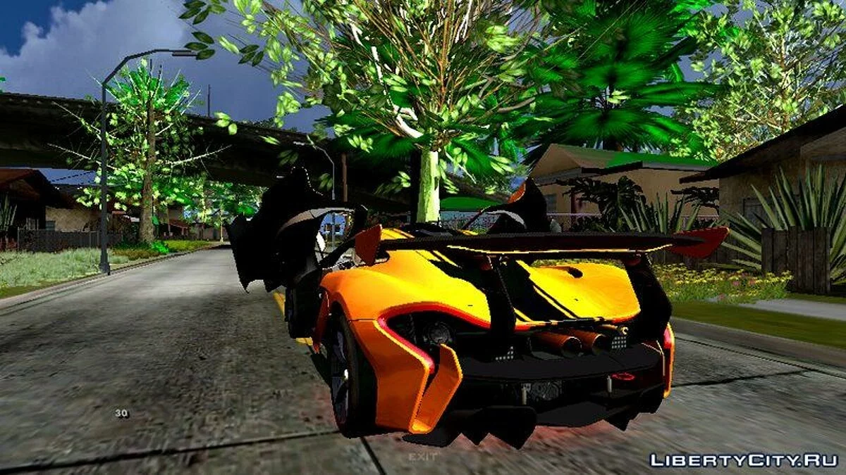 Mclaren P1 GTR / GTA San Andreas (iOS, Android)