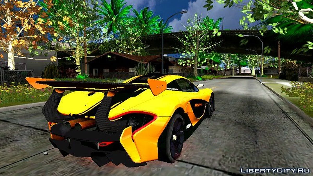 Mclaren P1 GTR / GTA San Andreas (iOS, Android)