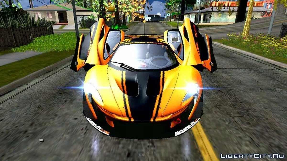 Mclaren P1 GTR / GTA San Andreas (iOS, Android)