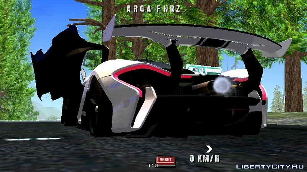 McLaren P1 GTR / GTA San Andreas (iOS, Android)