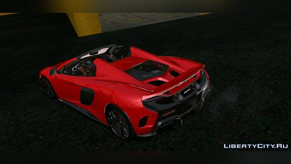 McLaren 675LT Spider / GTA San Andreas (iOS, Android)