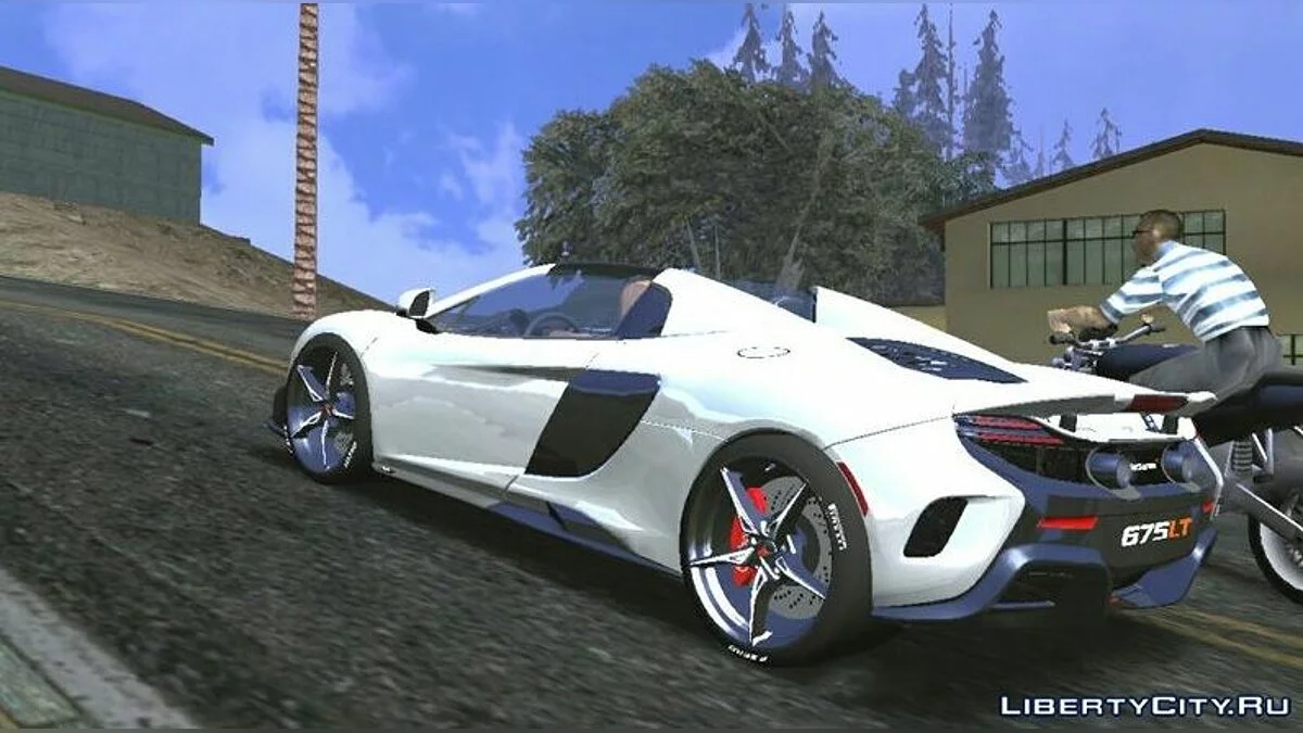 2016 McLaren 675LT Spyder ver.1 (только DFF) / GTA San Andreas (iOS, Android)