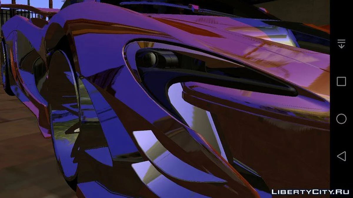 McLaren P1 GTR 2015 (только DFF) / GTA San Andreas (iOS, Android)
