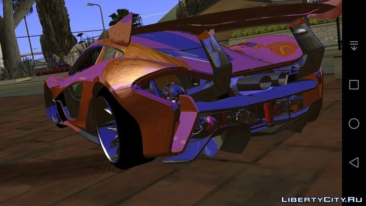 McLaren P1 GTR 2015 (только DFF) / GTA San Andreas (iOS, Android)