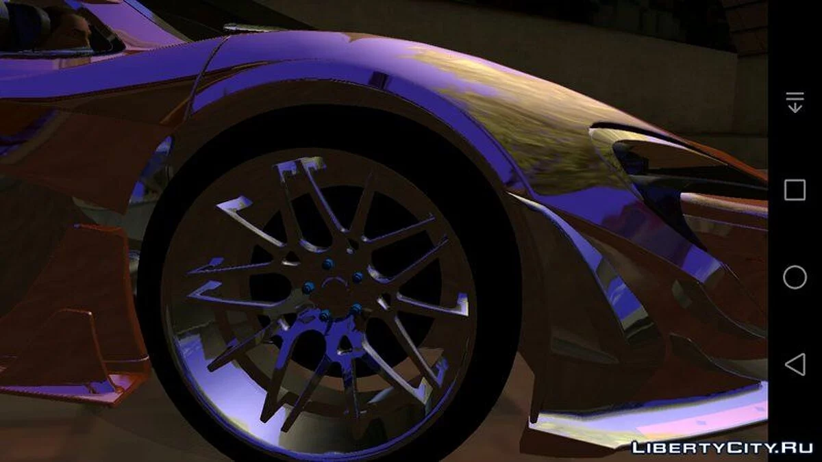 McLaren P1 GTR 2015 (только DFF) / GTA San Andreas (iOS, Android)