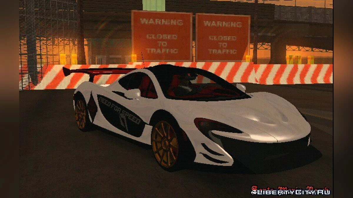 Mclaren P1 NFS (только DFF) / GTA San Andreas (iOS, Android)