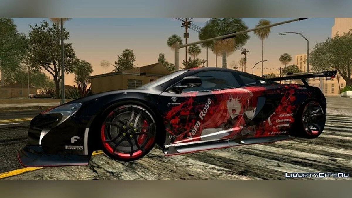 Mc'Laren 650S Liberty Walk / GTA San Andreas (iOS, Android)