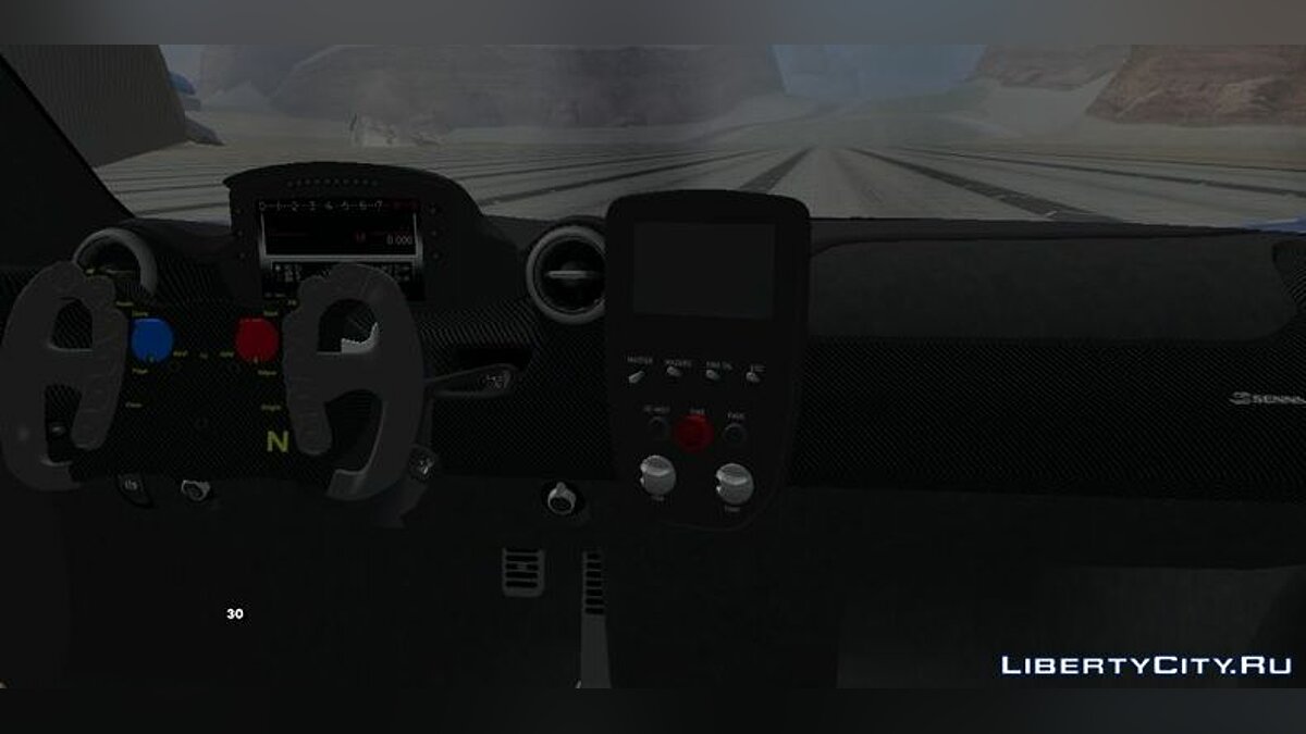 McLaren Senna GTR для GTA San Andreas (iOS, Android) - Картинка #4