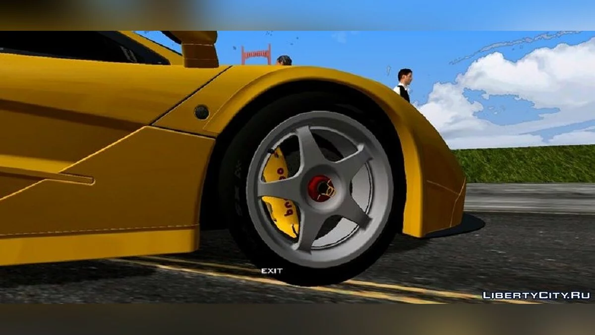 McLaren F1 LM / GTA San Andreas (iOS, Android)