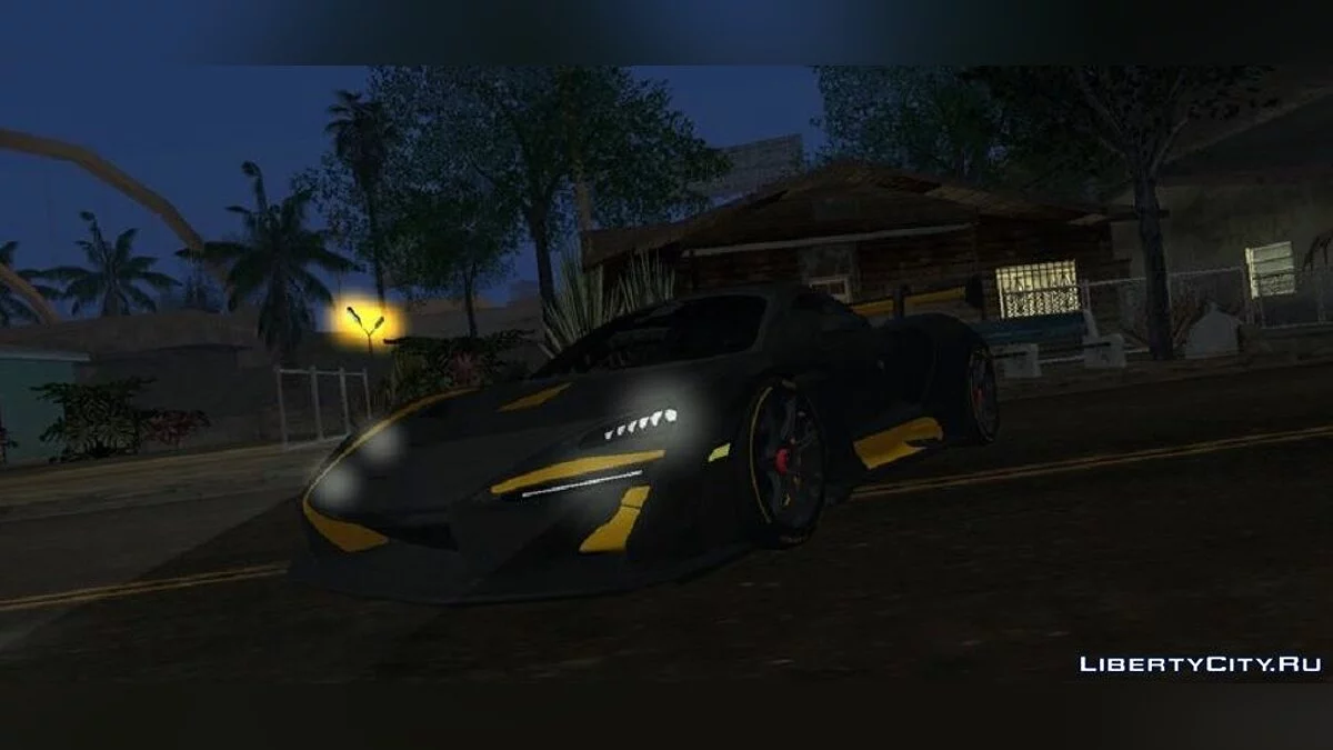 Mc'Laren Senna Carbon MSO / GTA San Andreas (iOS, Android)