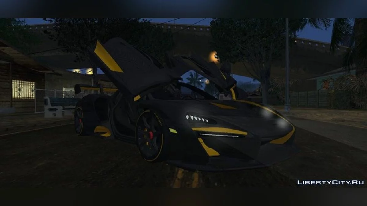 Mc'Laren Senna Carbon MSO / GTA San Andreas (iOS, Android)
