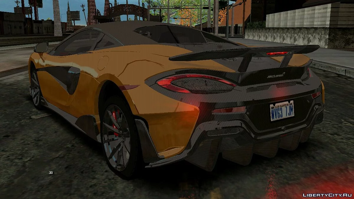 2019 Mclaren 600LT / GTA San Andreas (iOS, Android)
