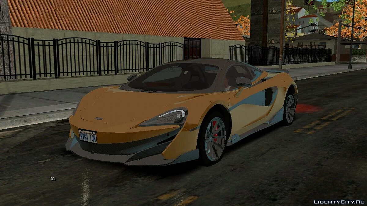 2019 Mclaren 600LT / GTA San Andreas (iOS, Android)