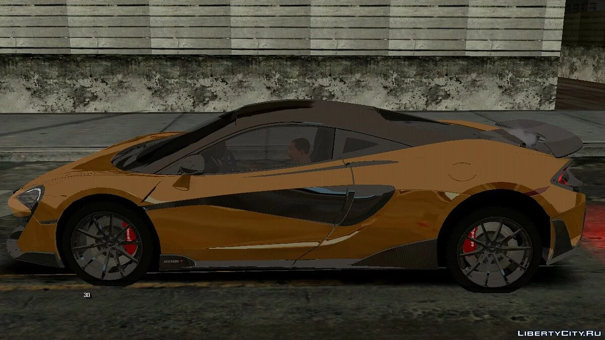 2019 Mclaren 600LT / GTA San Andreas (iOS, Android)