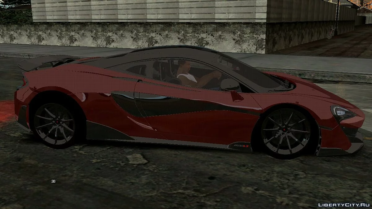 McLaren 600LT (ПК и mobile) / GTA San Andreas (iOS, Android)