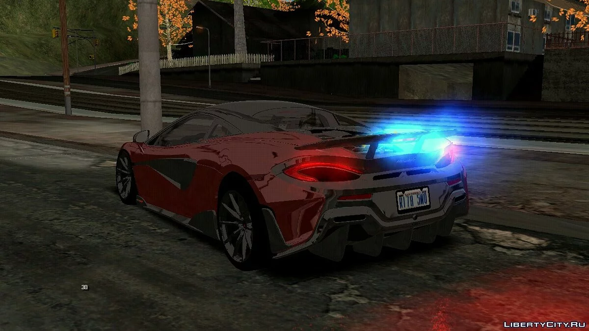 McLaren 600LT (ПК и mobile) / GTA San Andreas (iOS, Android)