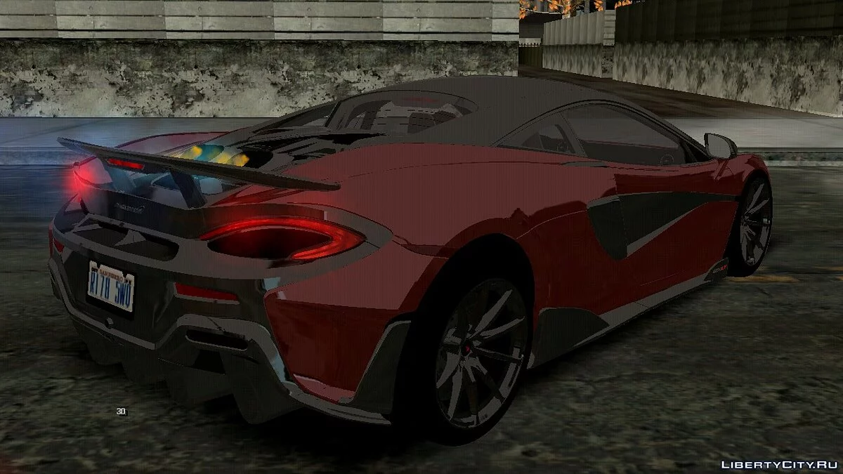 McLaren 600LT (ПК и mobile) / GTA San Andreas (iOS, Android)