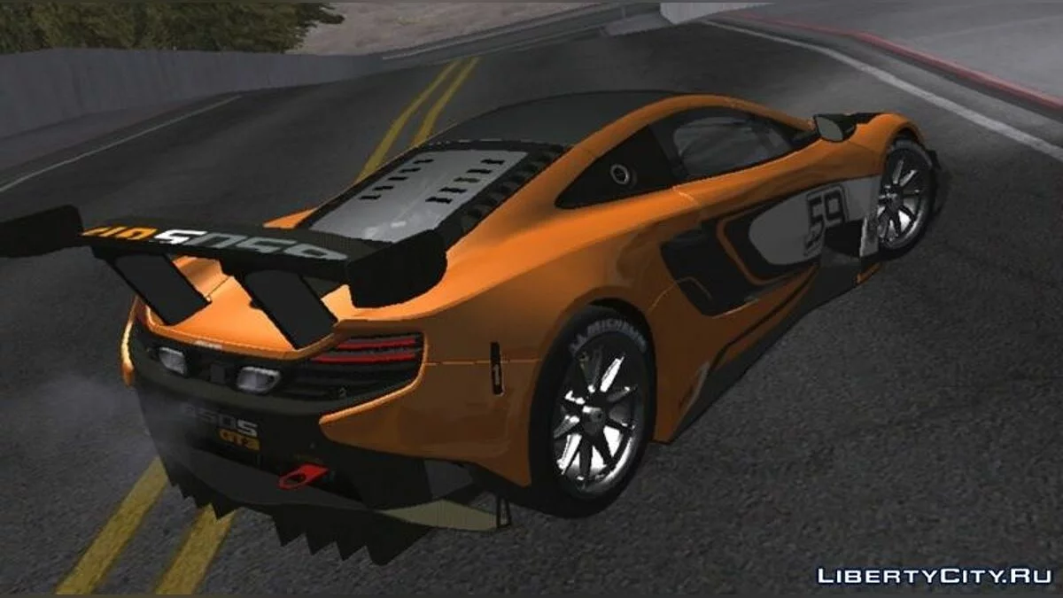 McLaren 650S GT3 / GTA San Andreas (iOS, Android)