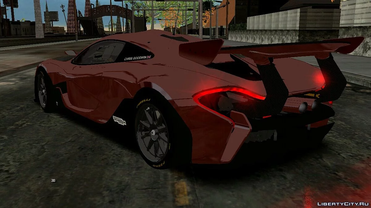 McLaren P1 GTR (PC и mobile) / GTA San Andreas (iOS, Android)