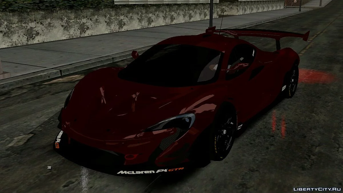 McLaren P1 GTR (PC и mobile) / GTA San Andreas (iOS, Android)