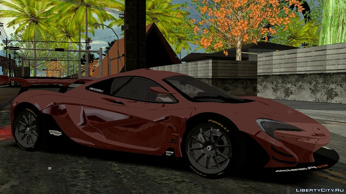 McLaren P1 GTR (PC и mobile) / GTA San Andreas (iOS, Android)