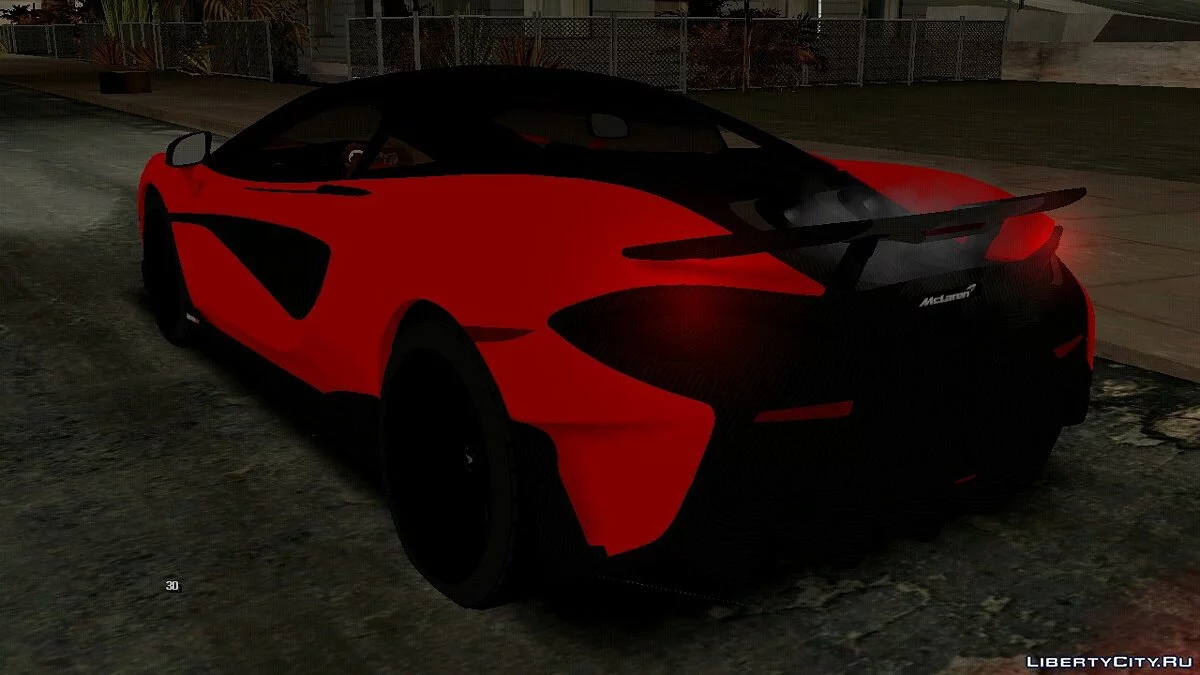 McLaren 600LT / GTA San Andreas (iOS, Android)