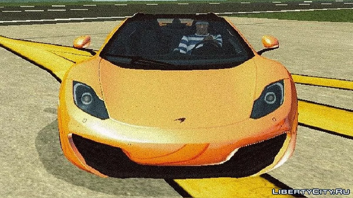McLaren MP4-12C Spider / GTA San Andreas (iOS, Android)
