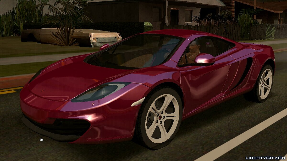 Скачать McLaren MP4-12C для GTA San Andreas (iOS, Android)