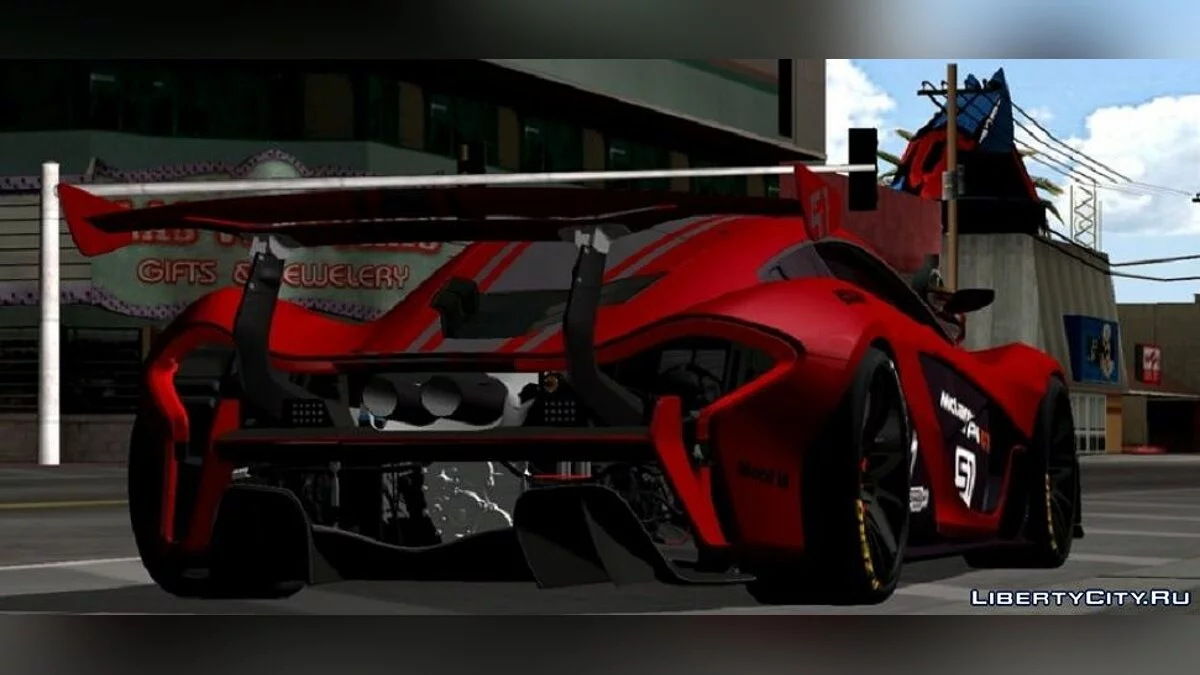McLaren P1 GTR / GTA San Andreas (iOS, Android)