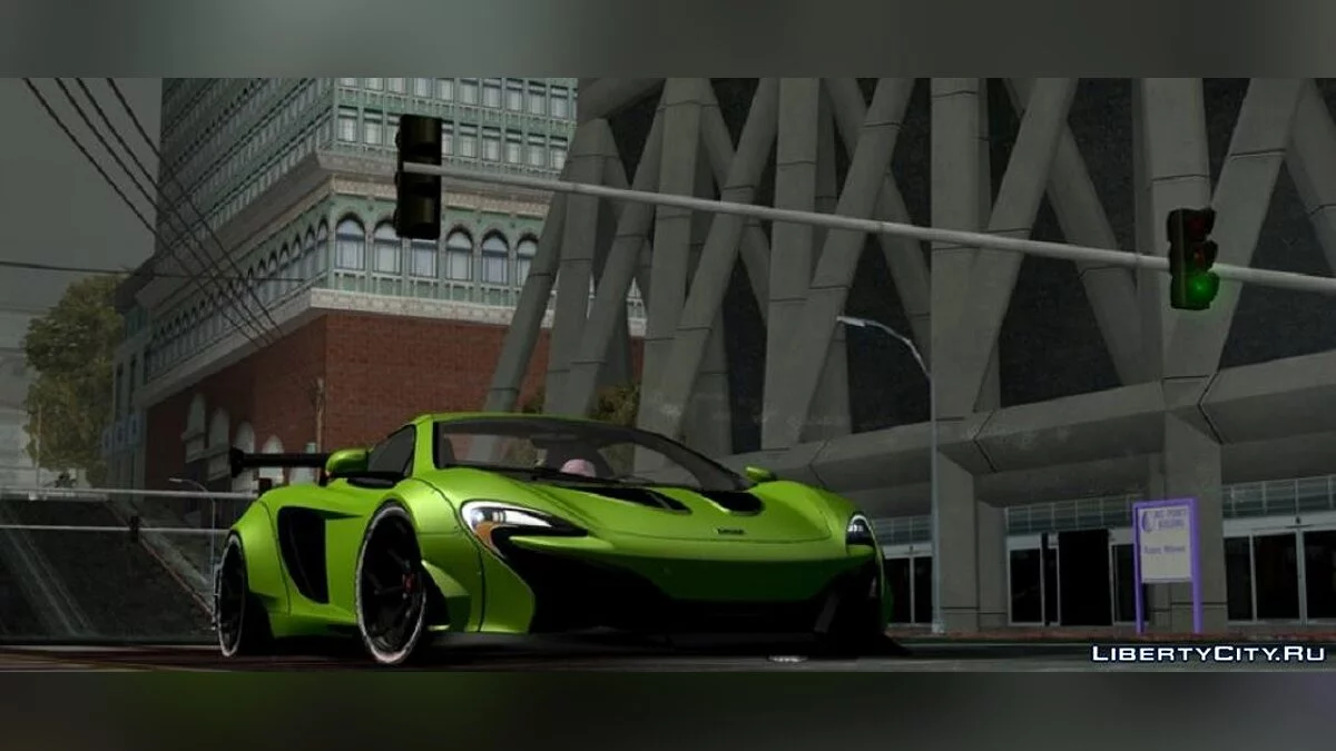 McLaren 650S Spider LibertyWalk / GTA San Andreas (iOS, Android)