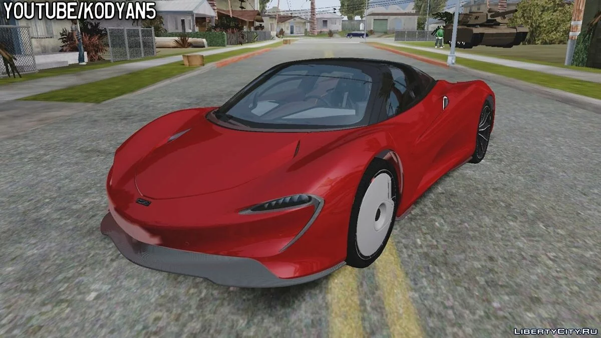 McLaren Speedtail 2020 / GTA San Andreas (iOS, Android)