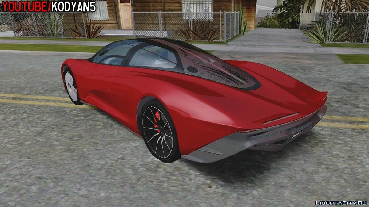 McLaren Speedtail 2020 / GTA San Andreas (iOS, Android)
