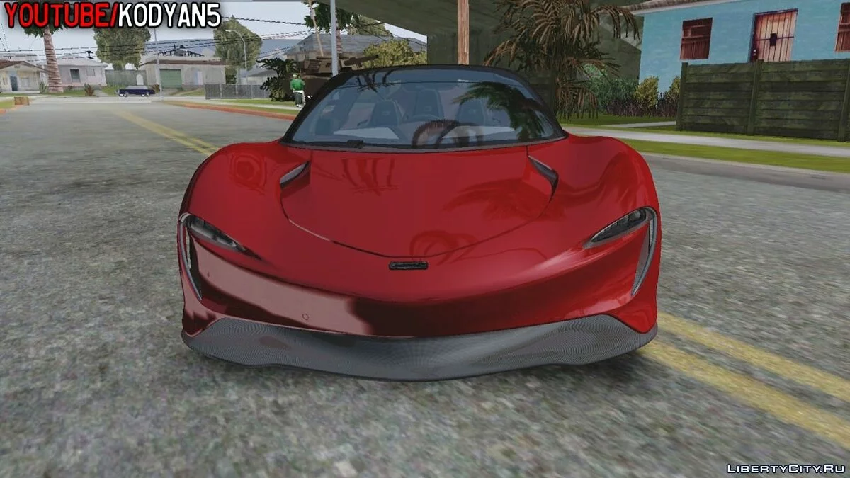 McLaren Speedtail 2020 / GTA San Andreas (iOS, Android)