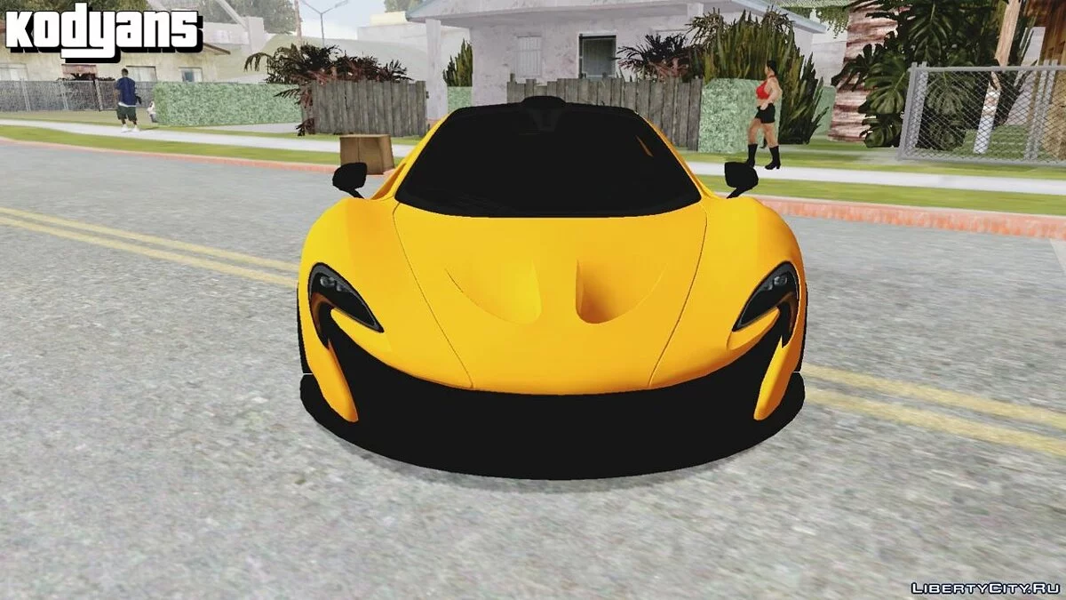 McLaren P1 2013 / GTA San Andreas (iOS, Android)