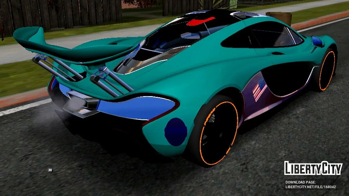 McLaren GULF (только DFF) / GTA San Andreas (iOS, Android)