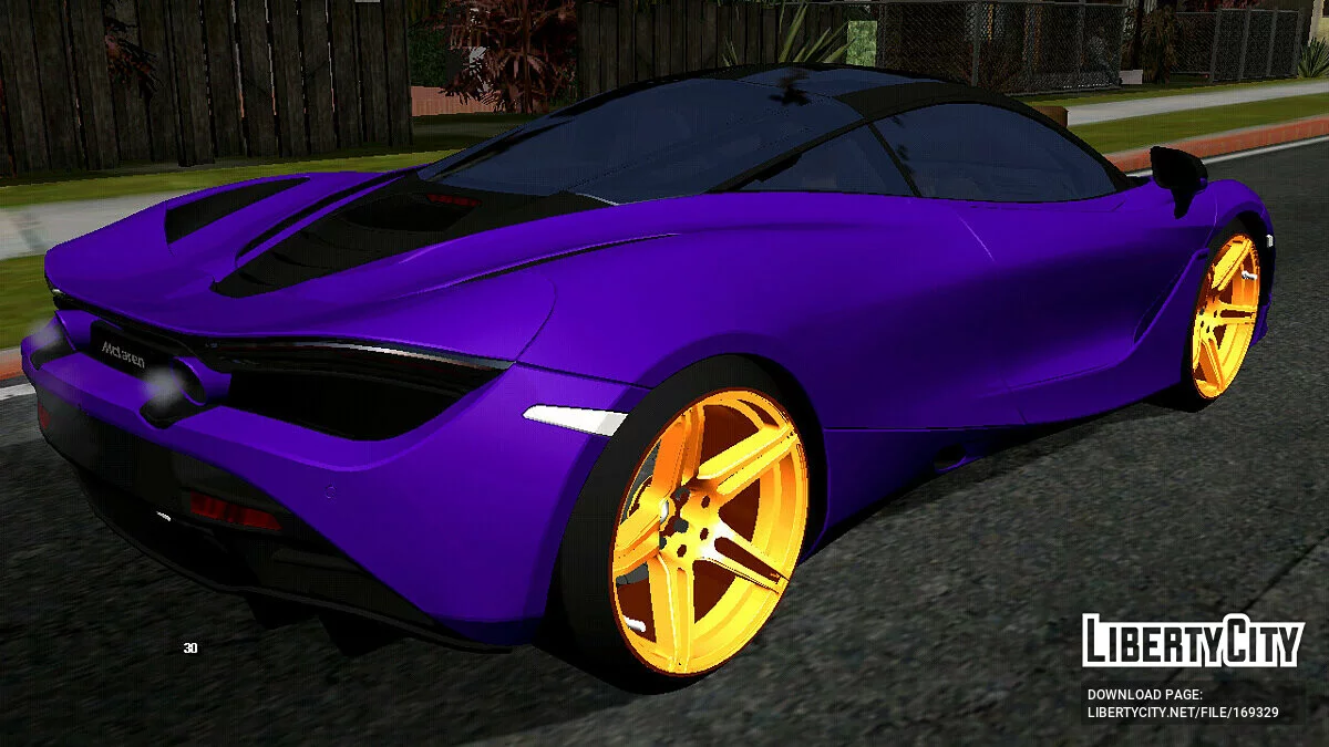 McLaren 720s (только DFF) / GTA San Andreas (iOS, Android)
