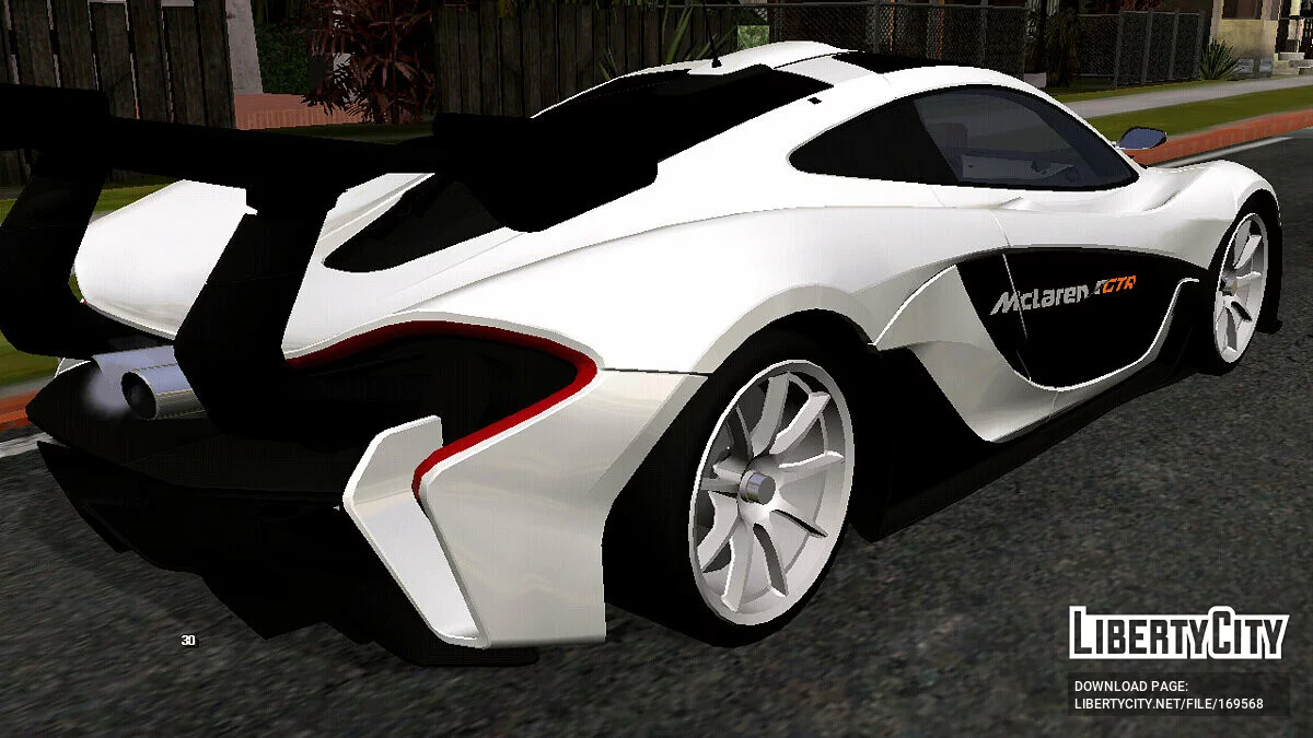 McLaren P1 GTR (только DFF) / GTA San Andreas (iOS, Android)