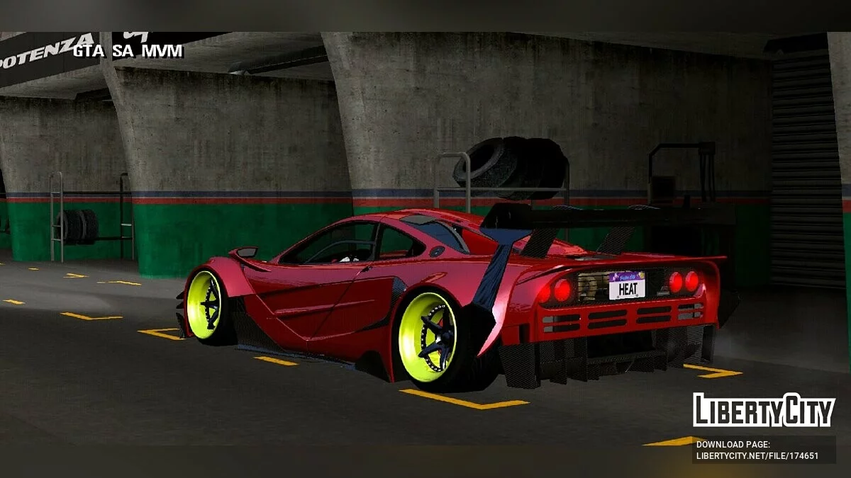 McLaren F1 1993 / GTA San Andreas (iOS, Android)