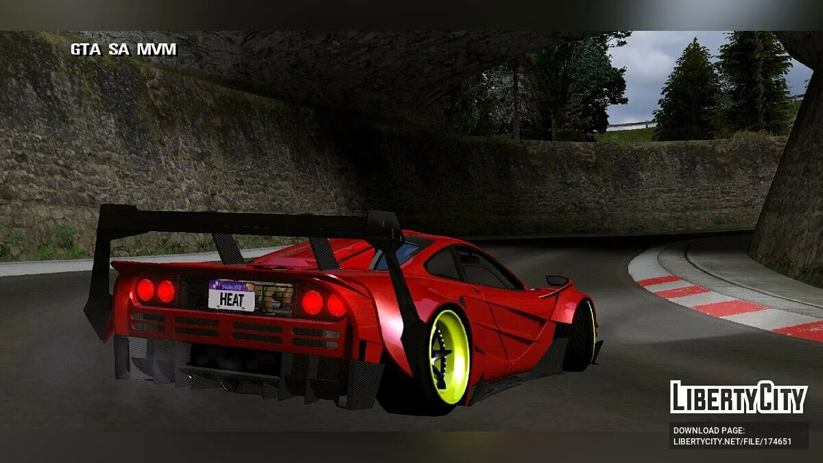 McLaren F1 1993 / GTA San Andreas (iOS, Android)
