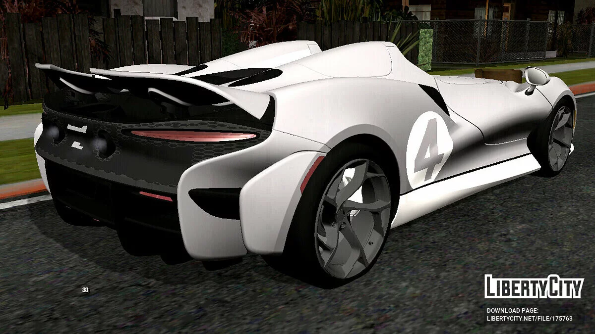 McLaren Elva (только DFF) / GTA San Andreas (iOS, Android)