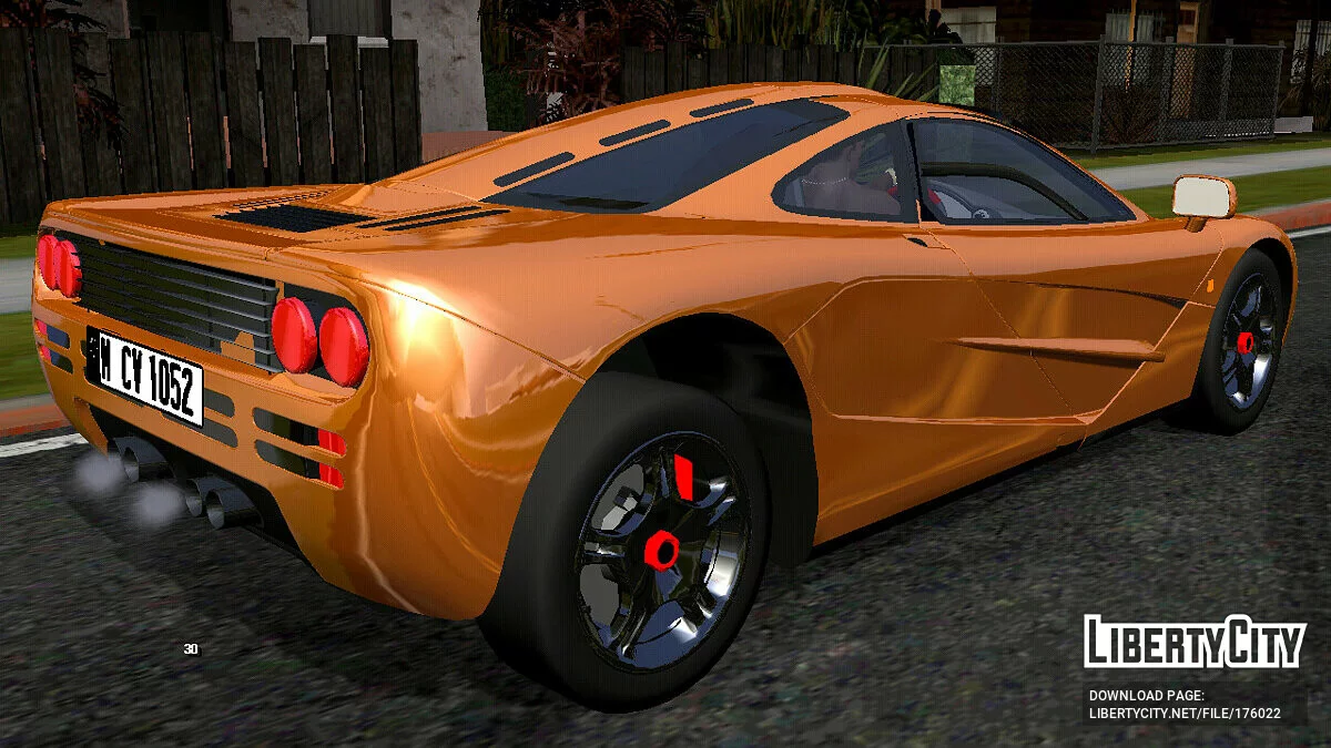 Mclaren F1 (только DFF) / GTA San Andreas (iOS, Android)