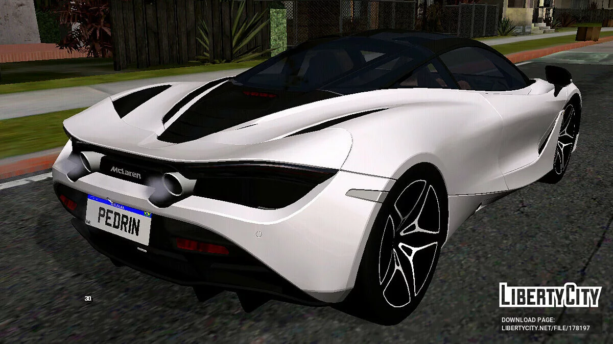 McLaren 720S (только DFF) / GTA San Andreas (iOS, Android)
