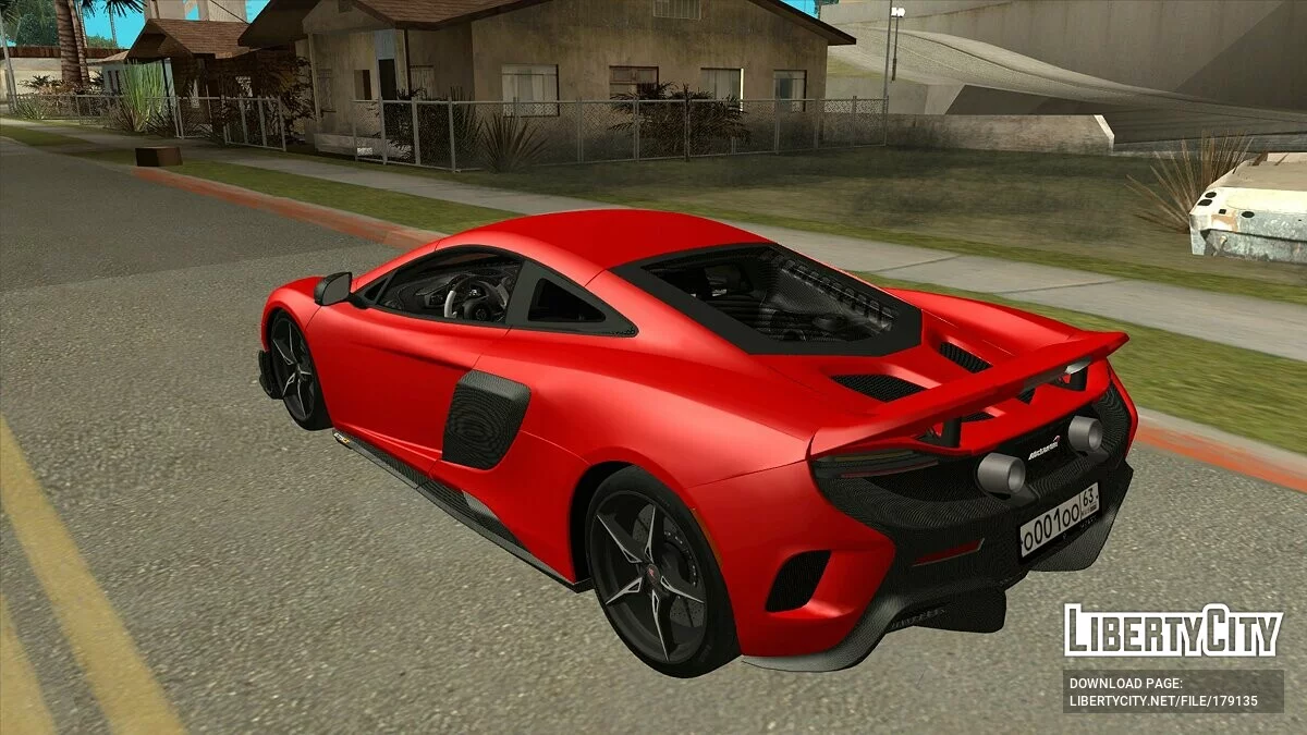 McLaren 675LT / GTA San Andreas (iOS, Android)