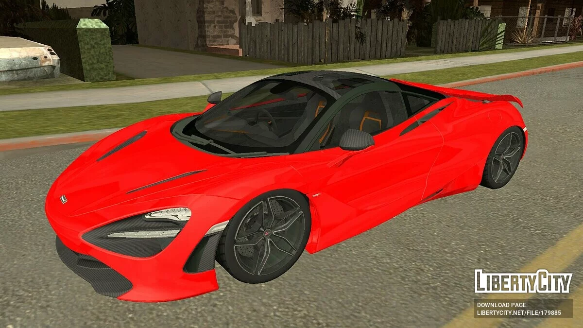 McLaren 720s / GTA San Andreas (iOS, Android)