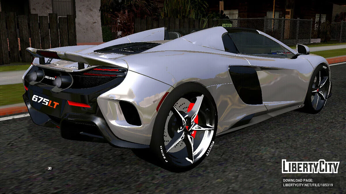 McLaren 675LT (только DFF) / GTA San Andreas (iOS, Android)
