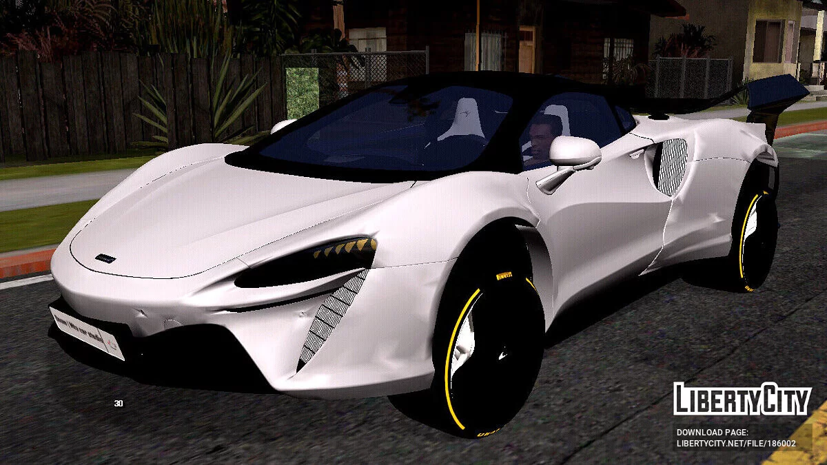 McLaren Artura Wide Body 2022 / GTA San Andreas (iOS, Android)