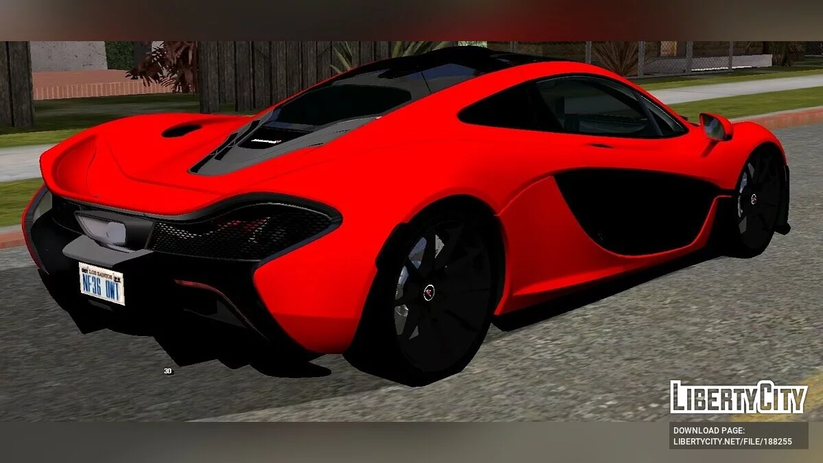 Mclaren P1 / GTA San Andreas (iOS, Android)
